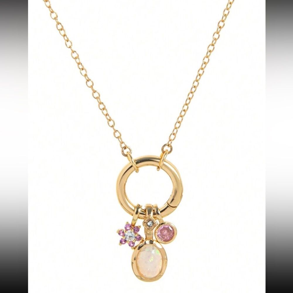 Pink Accents necklace N1043